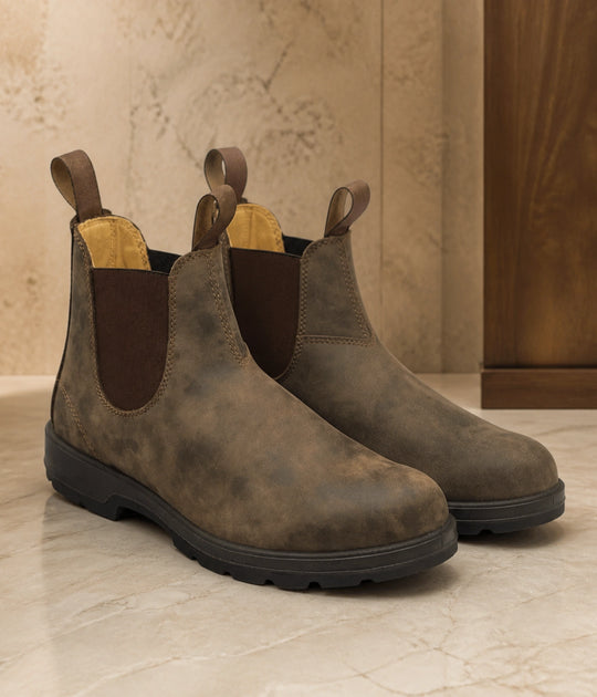 Distressed Brown