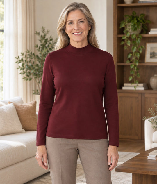 Wine Red Top