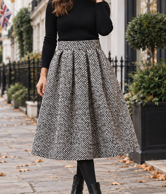 Black & White Tweed