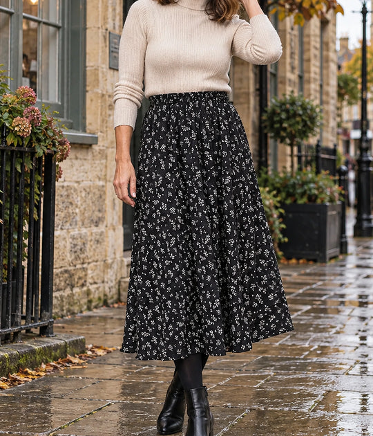Black Floral