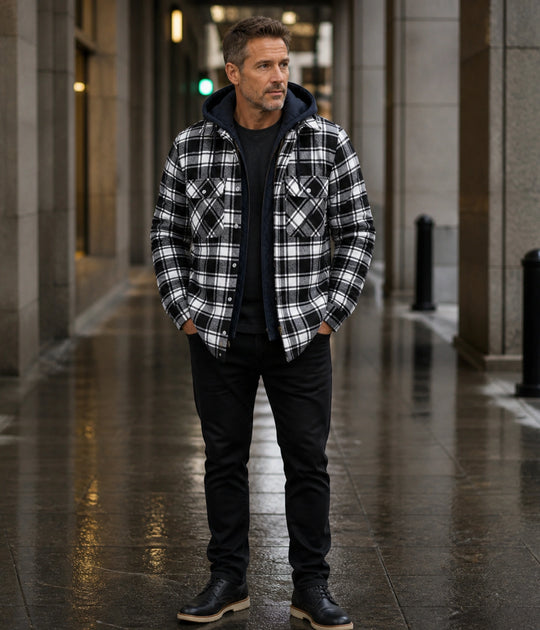 Black And White Plaid